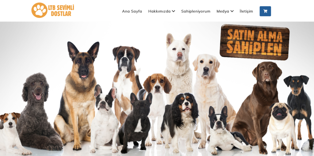 LTB sevimli dostlar web sitesi yayında