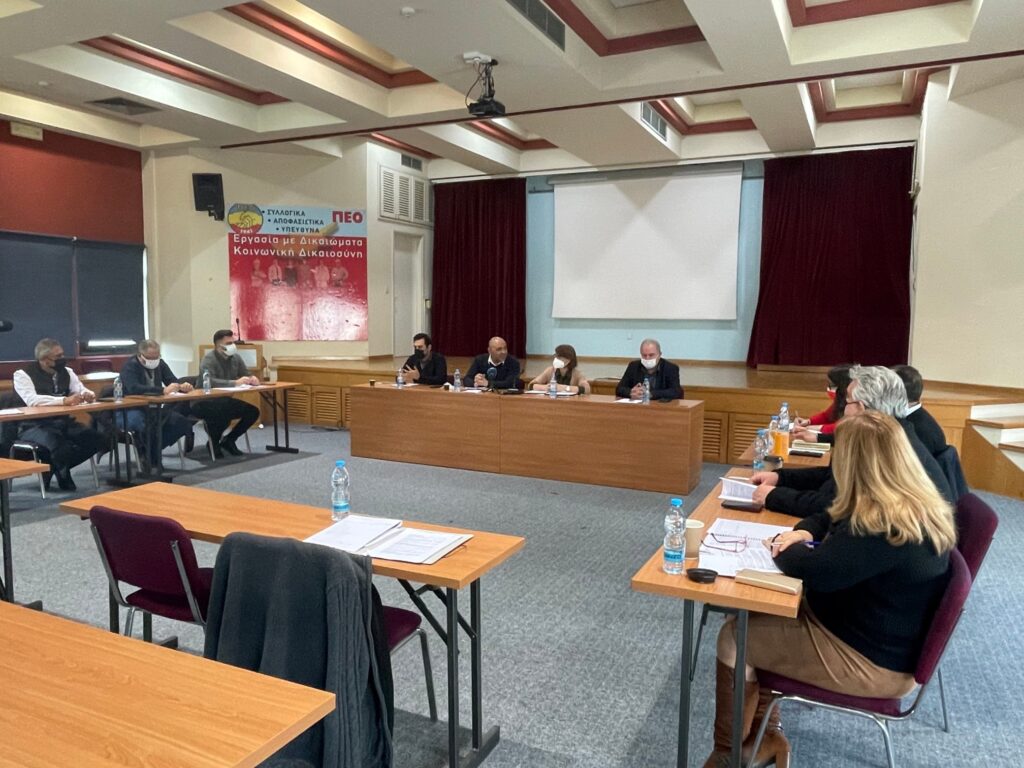 DEV-İŞ ile PEO bir araya geldi