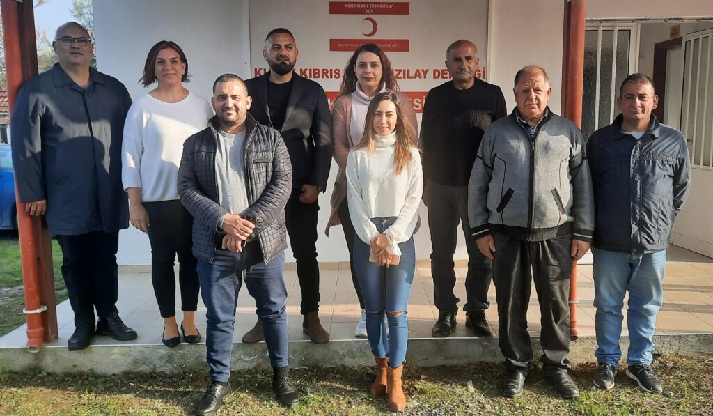 Kuzey Kıbrıs Türk Kızılayı İskele Şube Başkanlığına Yaşar Şimşek seçildi