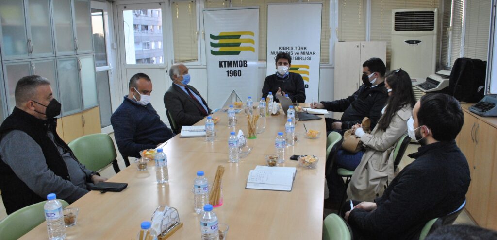 KTMMOB’de Cumhurbaşkanlığı Deprem Komitesi ile toplantı yapıldı