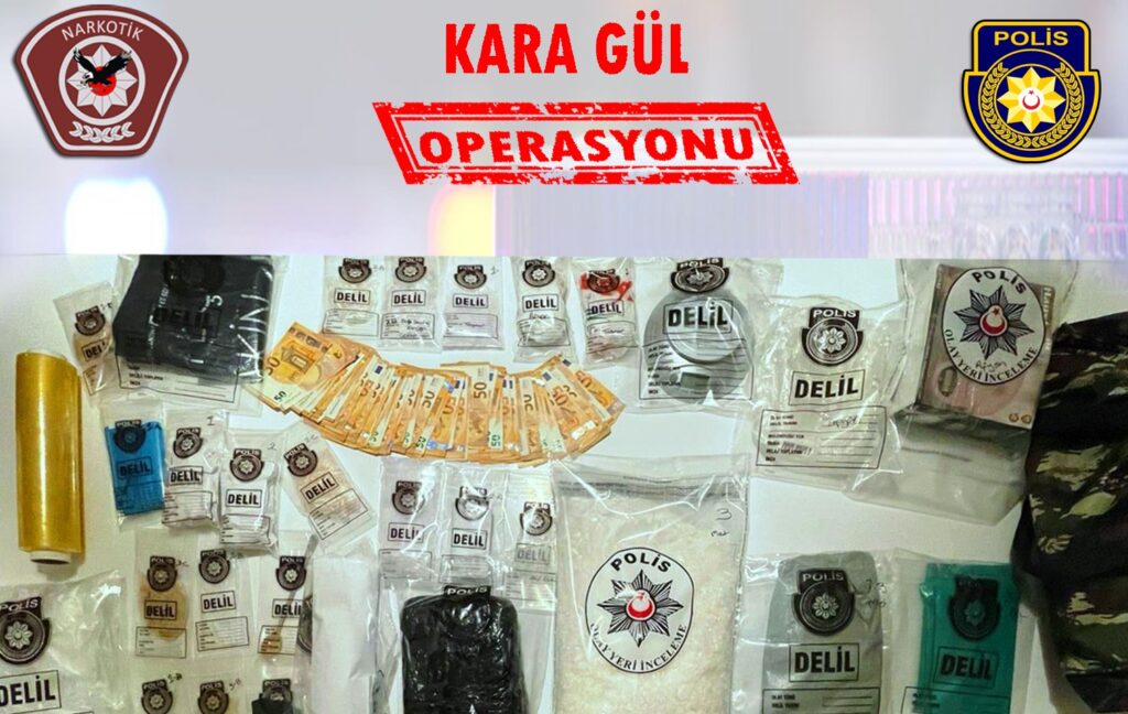 Kara Gül Operasyonu’nda yüksek miktarda uyuşturucu ele geçirildi