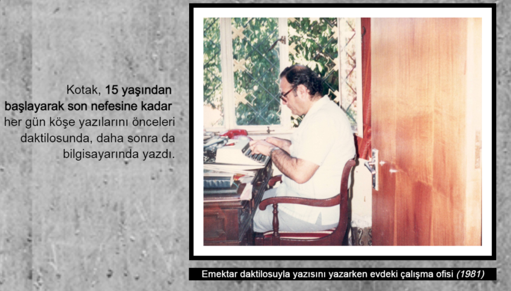 İsmet Kotak’ın yaşamı sanal sergide