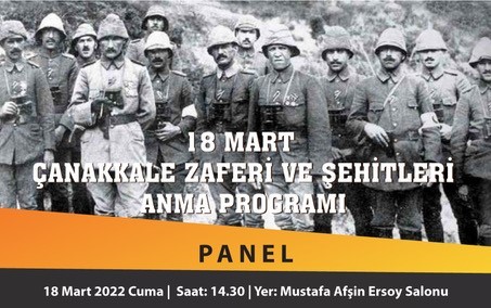 Çanakkale Zaferi ve şehitleri DAÜ’de anılacak