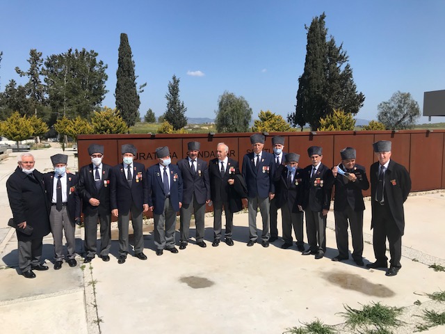 Kıbrıs gazileri, Atlılar, Sandallar ve Muratağa şehitliklerini ziyaret etti