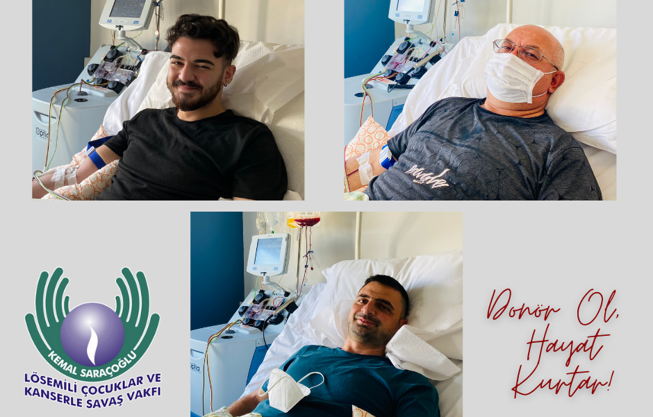 Üç gönüllü donörden üç hastaya yaşam umudu
