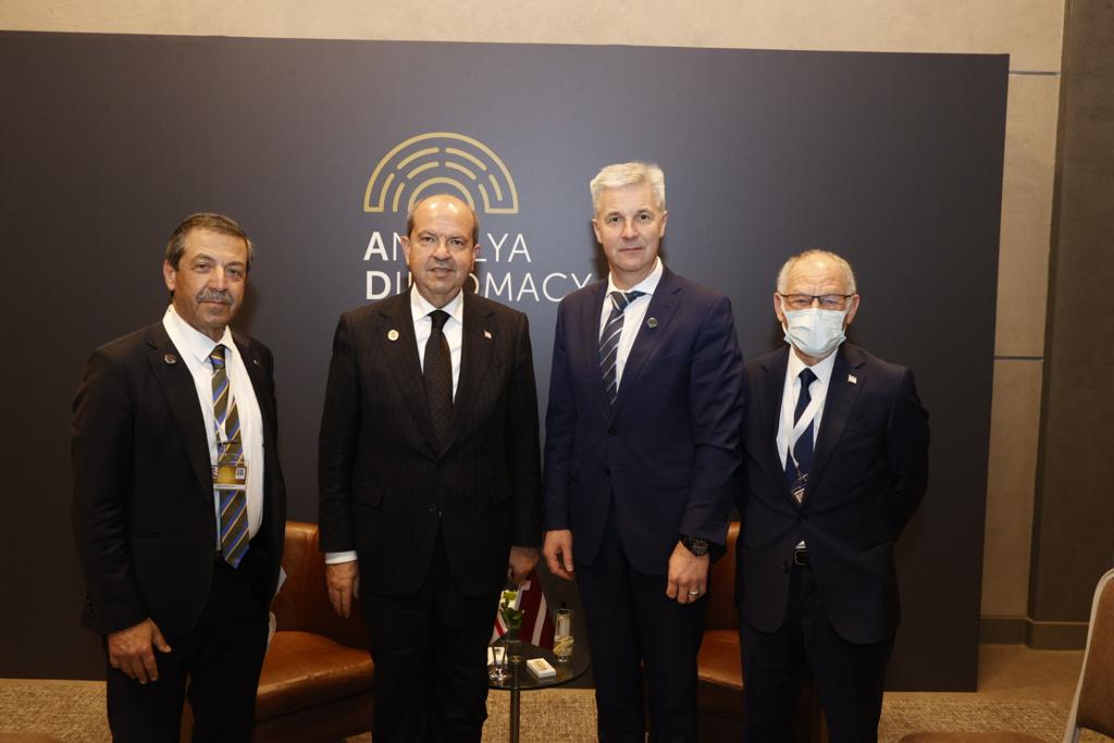 Tatar’ın Antalya Diplomasi Formu’ndaki temasları sürüyor