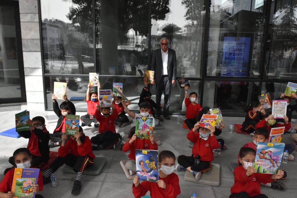 Girne’de kitap okuma etkinliği düzenlendi