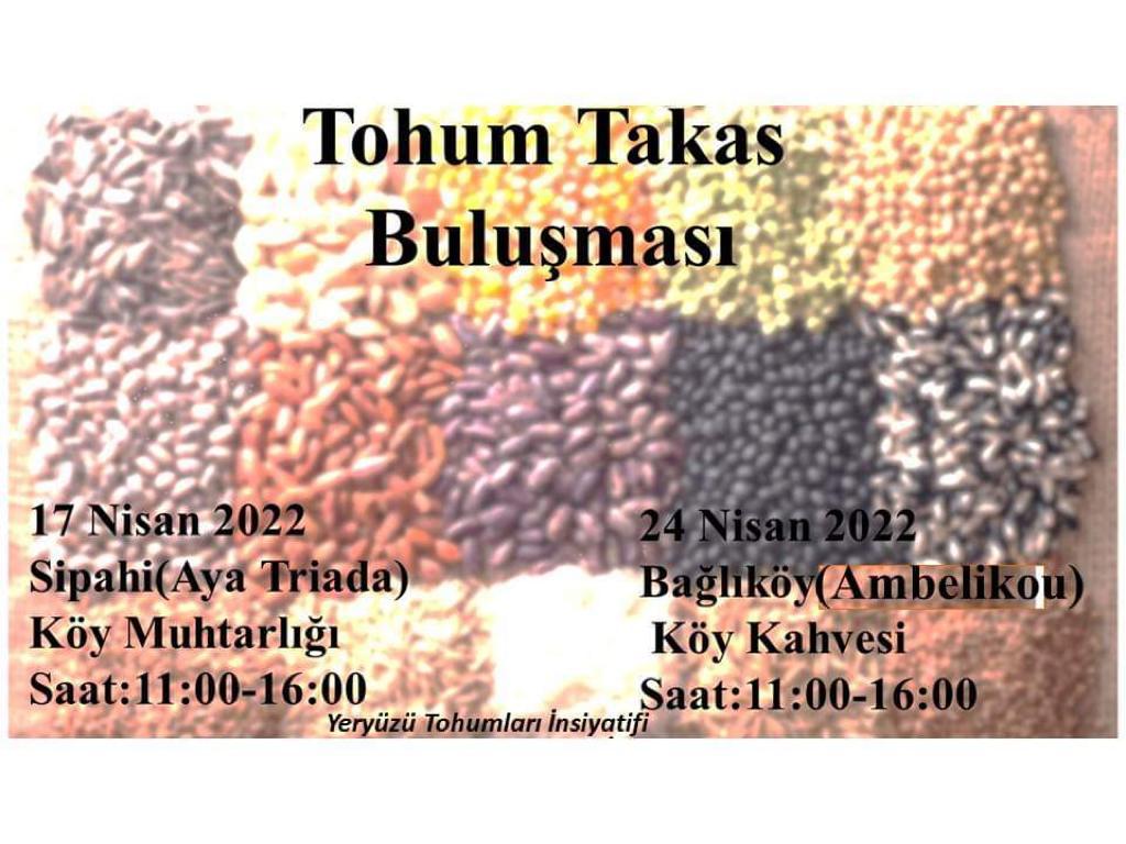Pazar günü Bağlıköy’de ‘Tohum Takas Buluşması’ yapılıyor