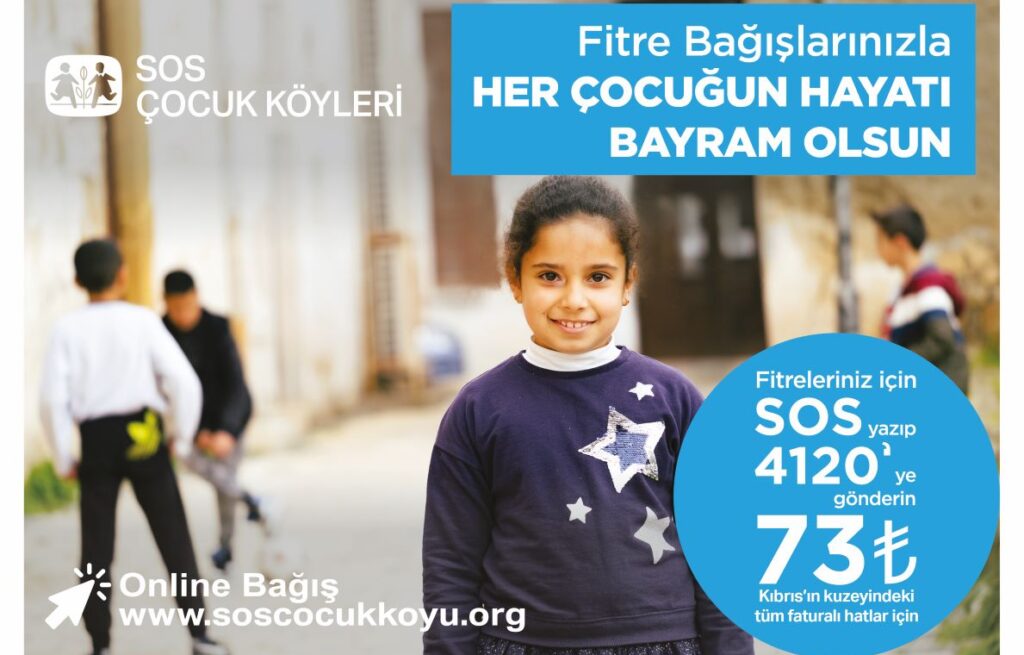 SOS Çocukköyü fitre bağışları kabul ediyor