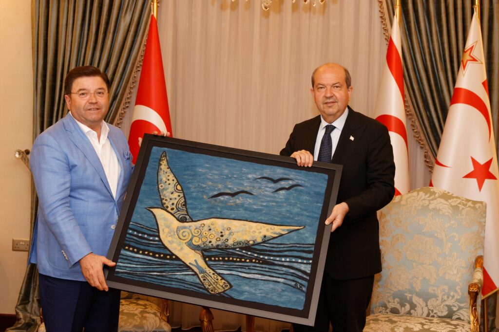 Cumhurbaşkanı Tatar, Maltepe Belediye Başkanı Ali Kılıç’ı kabul etti