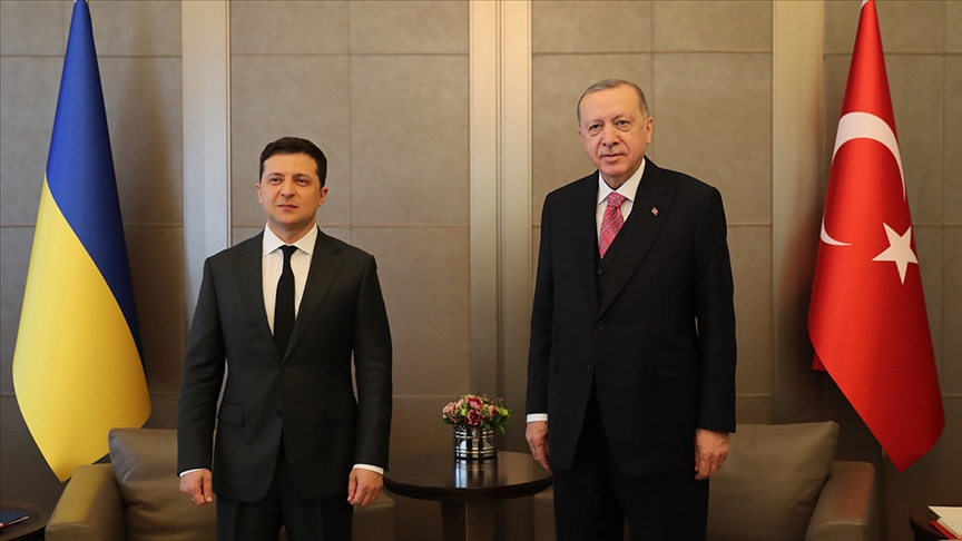 Cumhurbaşkanı Erdoğan, Ukrayna Devlet Başkanı Zelenskiy ile görüştü
