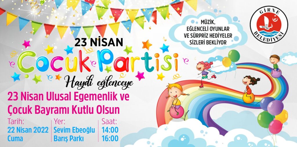 Girne Belediyesi’nden Çocuk Partisi