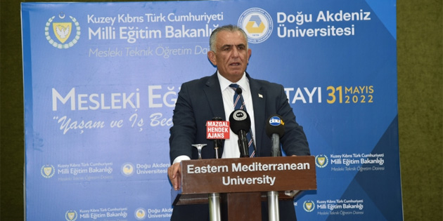 “Kendi kendine yeten bir halk için mesleki eğitim olmazsa olmazımızdır”