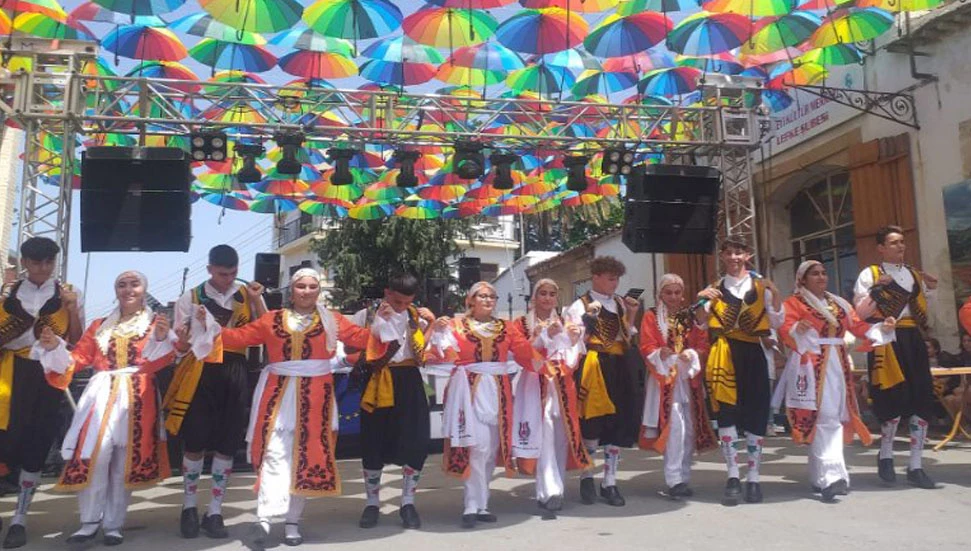 Lefke’de düzenlenen Ceviz Festivali devam ediyor