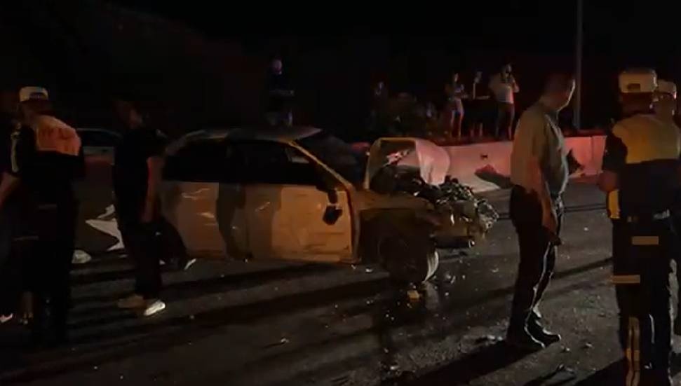 Girne-Lefkoşa ana yolunda feci kaza, 3 kişi hayatını kaybetti!