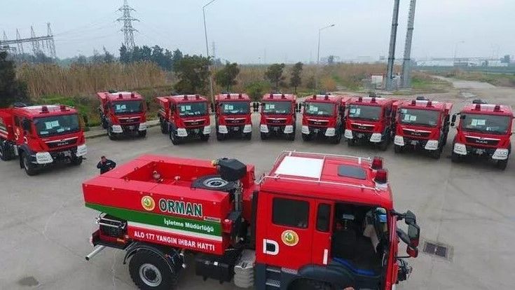 Türkiye’den 2 arazöz hibe edildi