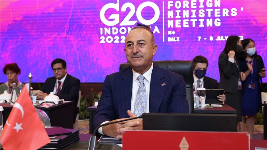 TC Dışişleri Bakanı Çavuşoğlu, Bali’de G20 kapsamında ikili görüşmeler yaptı