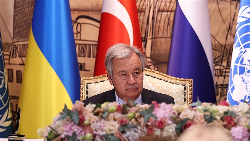 Guterres: “Sayın Erdoğan’ın ısrarı tahıl koridoru anlaşmasının her aşamasında hayati öneme sahipti”