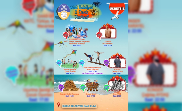 İskele Belediyesi 3. Deniz Festivali başlıyor