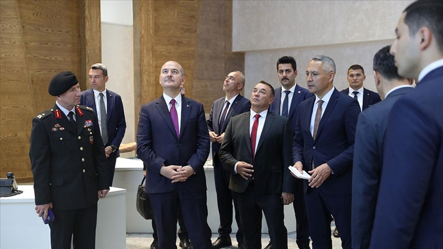 TC İçişleri Bakanı Soylu, Özbekistan Devlet Güvenlik Servisi Başkanı Azizov ile görüştü