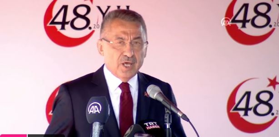Fuat Oktay: “Akdeniz’deki hidrokarbon kaynakları Rum’un oyuncağı değildir”