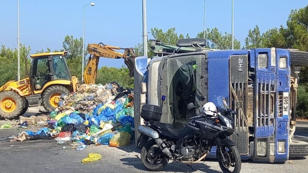 Girne – Tatlısu ana yolunda trafik kazası