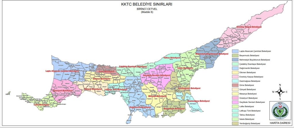 Belediyelerin birleştirilmesini öngören yasa tasarısına ilişkin rapor ve harita yayımlandı