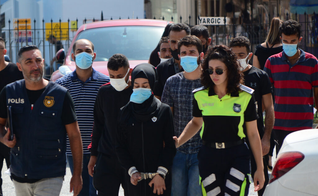 9 Suriyeli mülteci cezaevine gönderildi