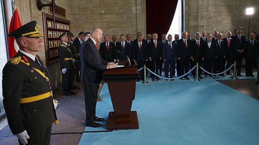 “Büyüyen, güçlenen, mazlumların da umudu olan Türkiye’nin inşasını engelleyemeyecekler”