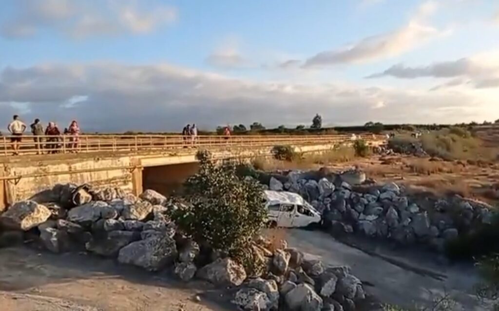 Lefkoşa -Güzelyurt ana yolunda kaza!