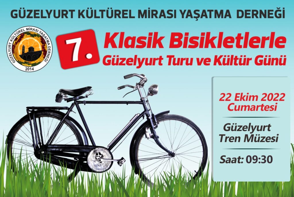 7. Klasik Bisikletlerle Güzelyurt Turu ve Kültür Günü etkinliği yarın