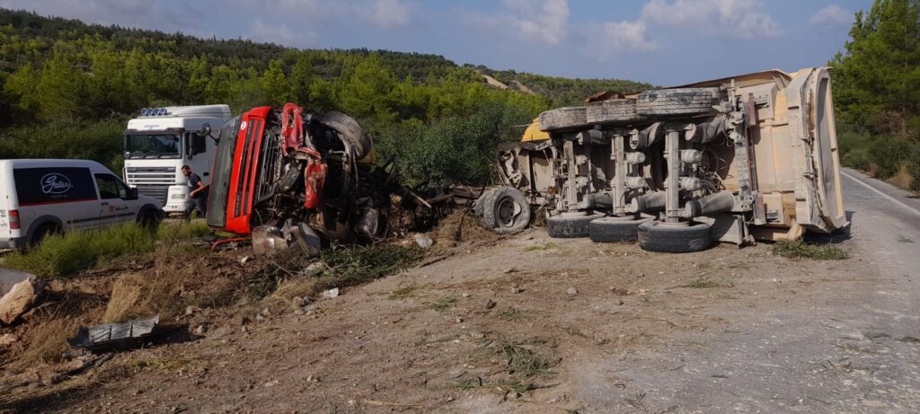 Girne-Değirmenlik anayolunda kaza