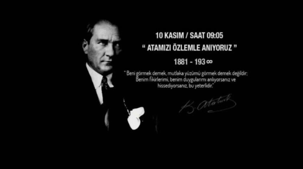 Büyük Önder Atatürk’ün ebediyete intikalinin 84’üncü yılı
