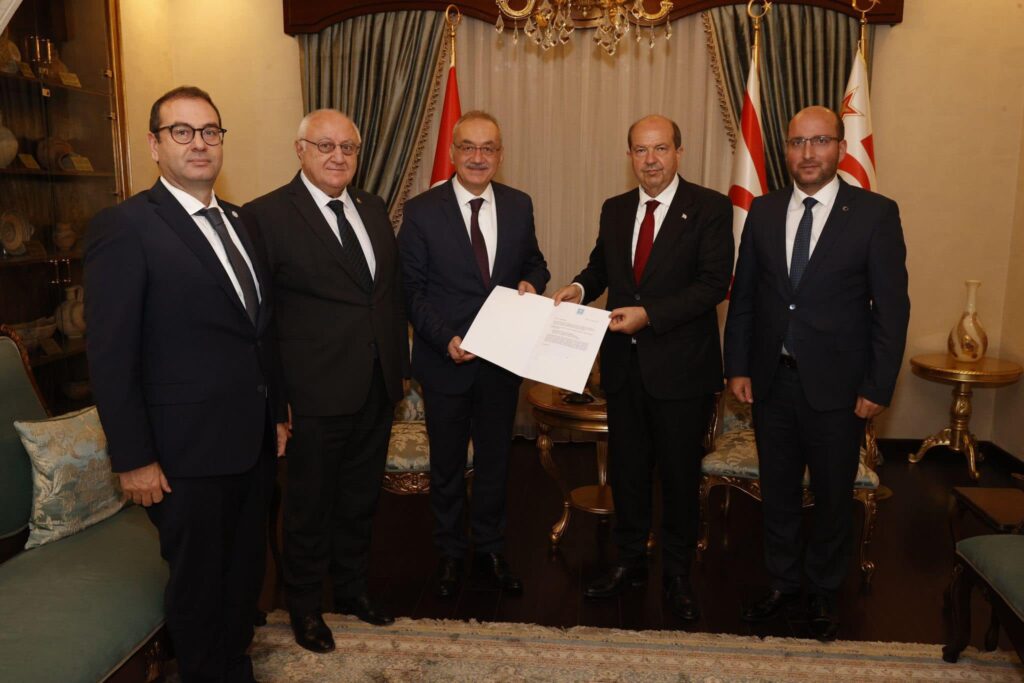 Cumhurbaşkanı Tatar, İyi Parti heyetini kabul etti