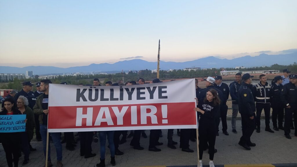 “Külliyeye Hayır” yürüyüşü yapıldı