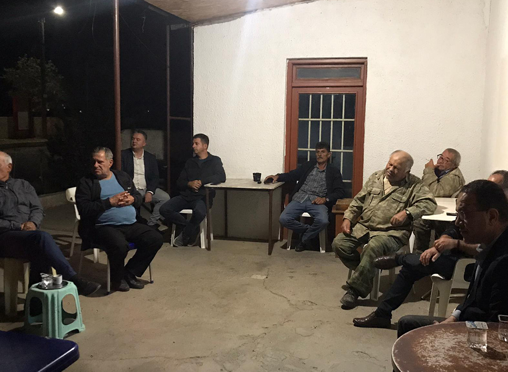 CTP Beyarmudu adayı Tuver, Köprü ve İncirli’yi ziyaret etti