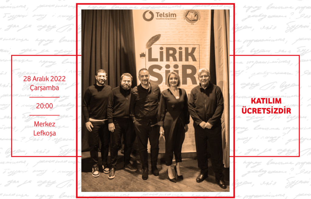 Lirik Şiir Grubu Lefkoşa’da sahne alacak