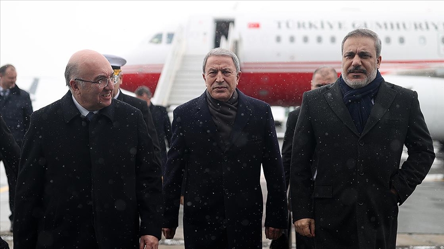 Türkiye-Rusya-Suriye Savunma Bakanları ve istihbarat başkanları Moskova’da bir araya geldi