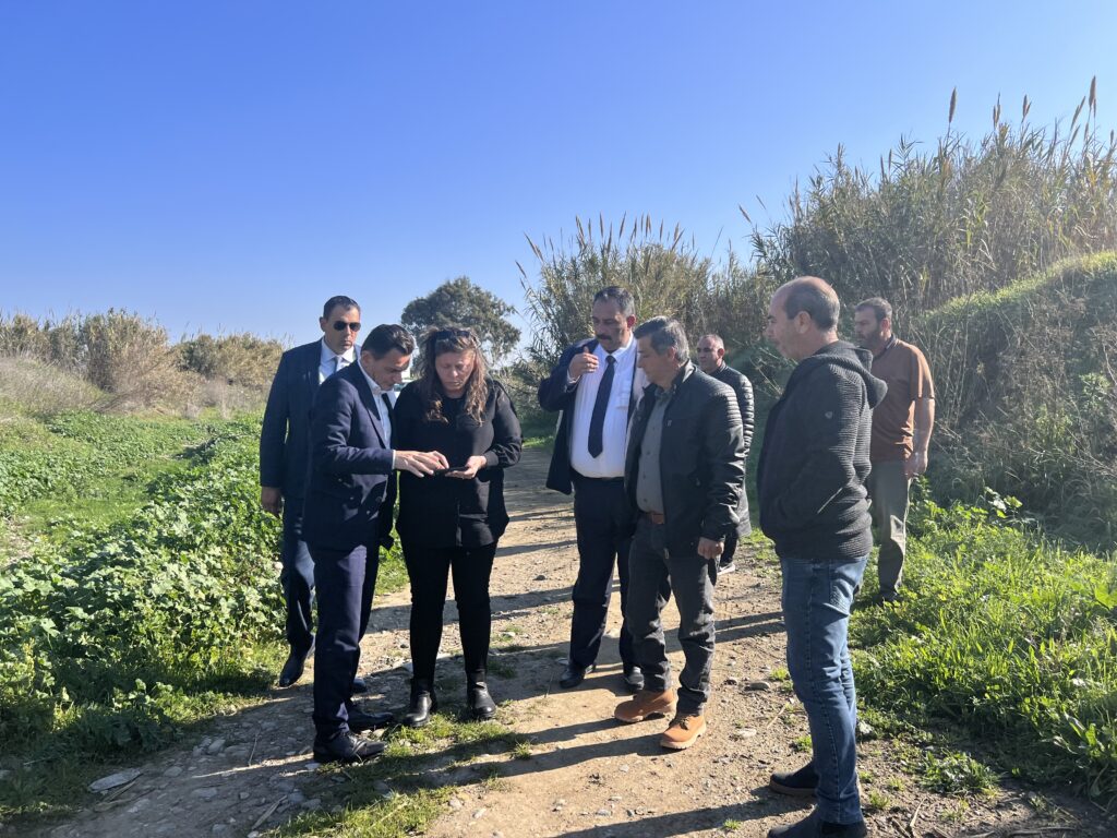 Yayla bölgesinde bulunan derenin ıslahı için yerinde inceleme yapıldı
