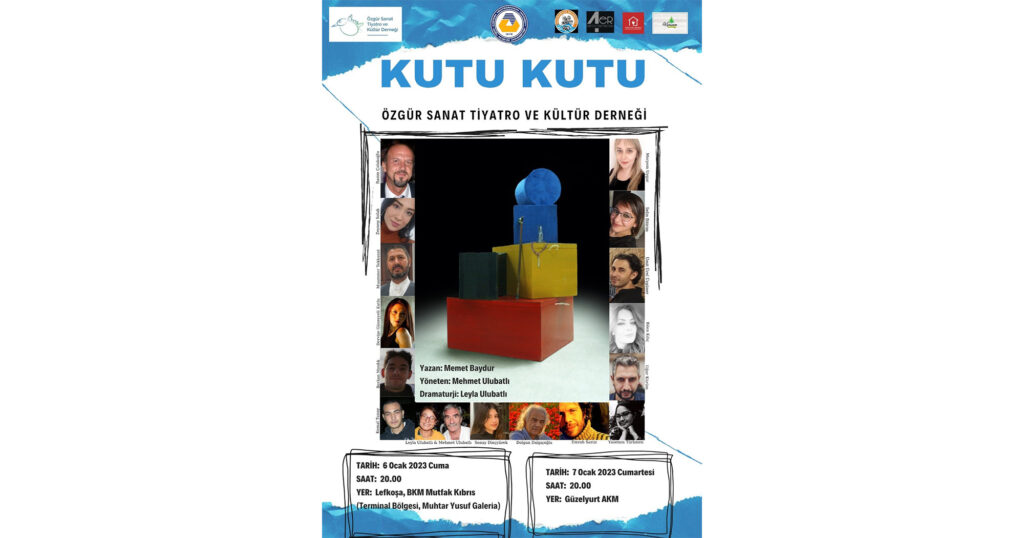 Kutu Kutu tiyatro oyunu Lefkoşa ve Güzelyurt’ta sahnelenecek