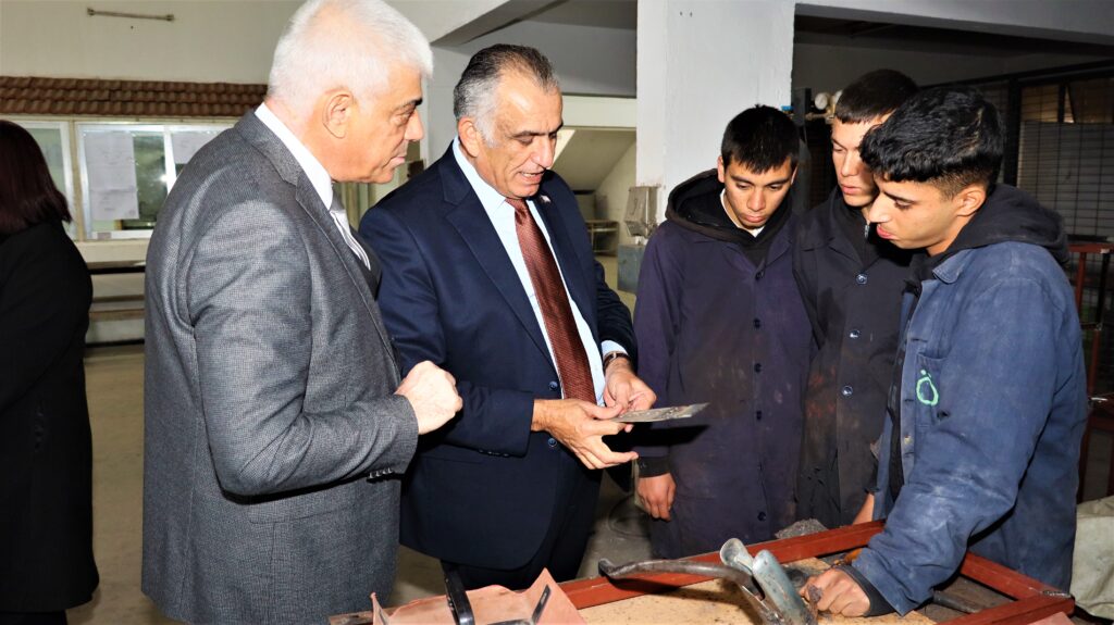 “Yeni meslek lisesi yerleşkesi için çalışmalar sürüyor”