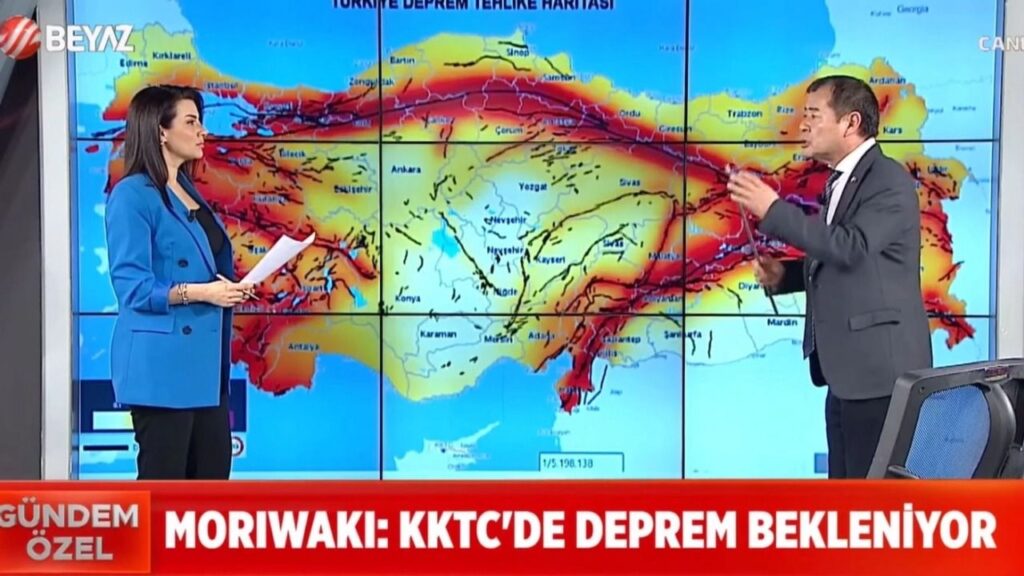 Moriwaki: “KKTC’de deprem bekleniyor”