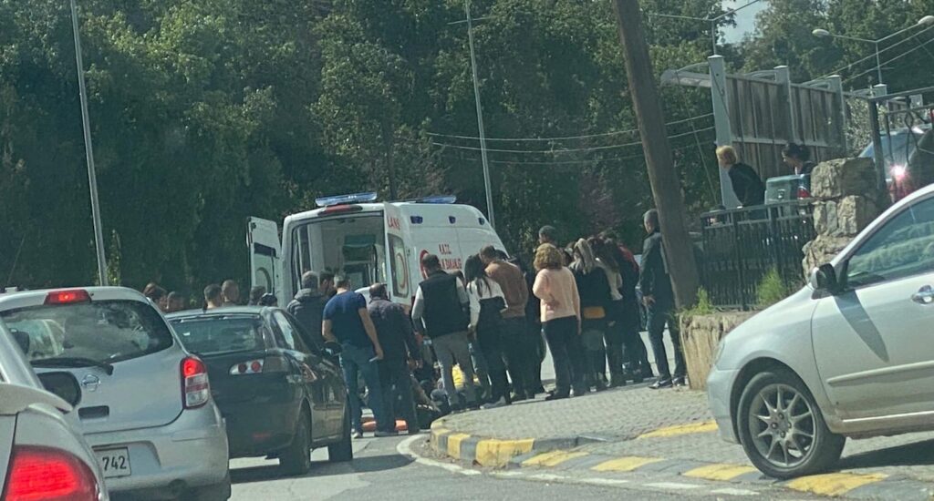 Lefkoşa’da kaza! 15 yaşındaki çocuk yaralandı