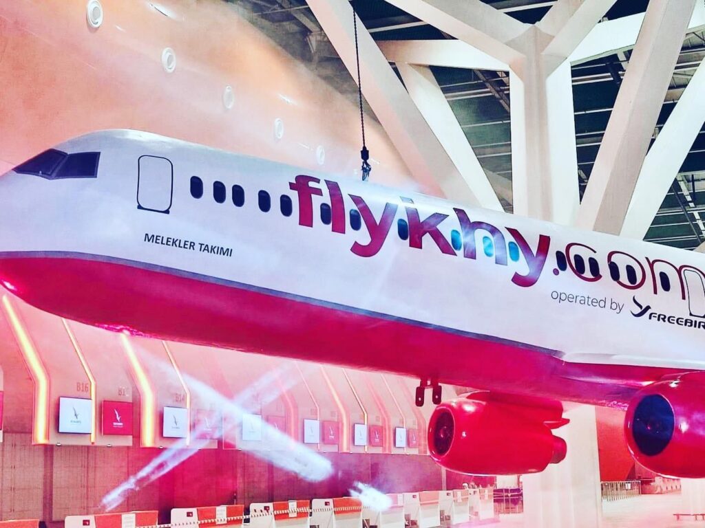 FLY KHY’nın lansman gecesinde açıklandı: Uçağın adı ‘Melekler Takımı’