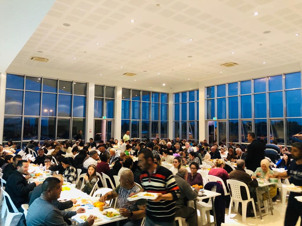 Güney Mesarya Sosyal Tesislerinde iftar yemeği düzenlendi