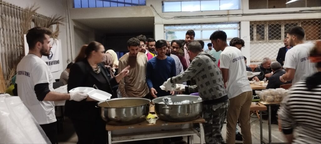 Lefke’de Sampiyon Melekler anısına iftar yemeği düzenlendi
