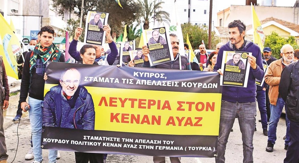 Kürtlerden Kenan Ayaz için yürüyüş