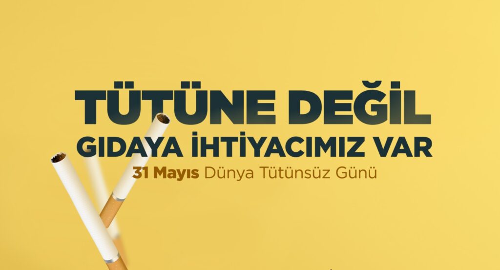 “Tütüne değil gıdaya ihtiyacımız var”