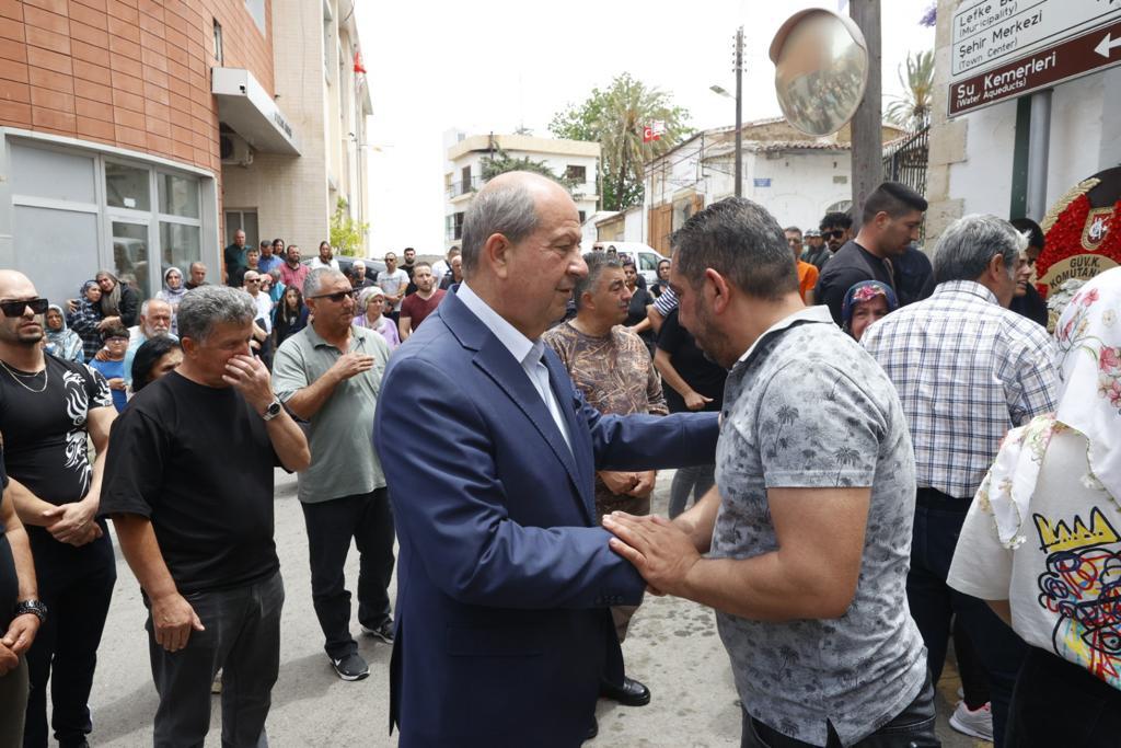 Cumhurbaşkanı Tatar, Settar Genç’in cenaze törenine katıldı