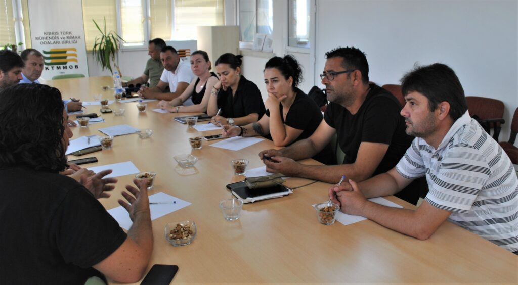 KTMMOB ve Şampiyon Melekleri Yaşatma Derneği heyetleri bir araya geldi